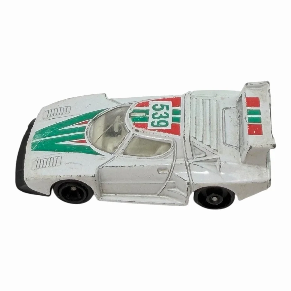 Vintage Diecast Lancia Alitalia Stratos #539‎ White Hong Kong
